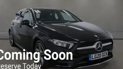 Usado Mercedes A200 AMG line 163 HP (119 kW) 2020 Preto Citadino