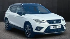 White Used 2018 Seat Arona FR Sport SUV | £9,900 (Fair price)
