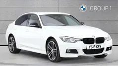 Alpine white Used 2018 BMW 320 M Sport Sedan | £17,950 (Fair price)