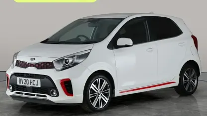 Używany Kia Picanto GT-Line 101 KM (74 kW) 2020 Biały Hatchback