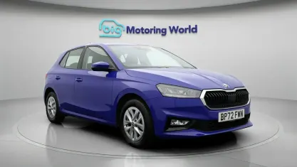 Used Skoda Fabia Comfort 110 HP (80 kW) 2023 Blue Hatchback