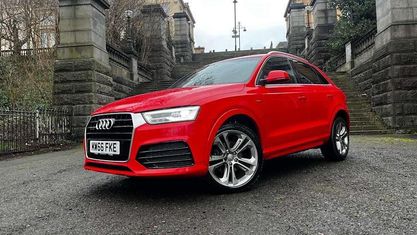 Używany Audi Q3 S-line plus 184 KM (135 kW) 2016 Czerwony SUV
