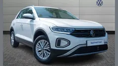 White Used 2023 VW T-Roc Life SUV | £23,299 (Fair price)