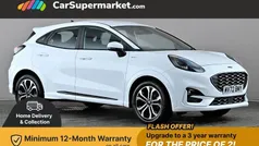 White Used 2022 Ford Puma ST-Line Hatchback | £13,597 (Fair price)