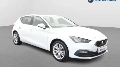 Used Seat Leon SE Dynamic 110 HP (80 kW) 2023 White Hatchback