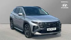 Shimmering slvr New 2025 Hyundai Tucson Ultimate SUV | £34,146 (Fair price)