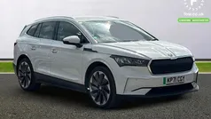 White Used 2021 Skoda Enyaq iV ecoSuite SUV | £19,499 (Fair price)