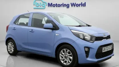 Used Kia Picanto 84 HP (61 kW) 2020 Blue Hatchback