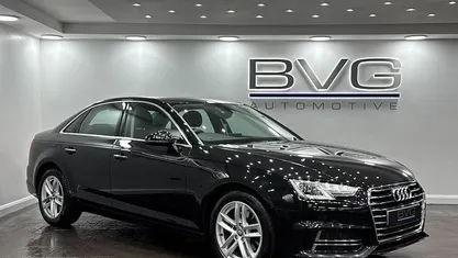 Begagnad Audi A4 Comfort 190 HK (139 kW) 2019 Svart Sedan