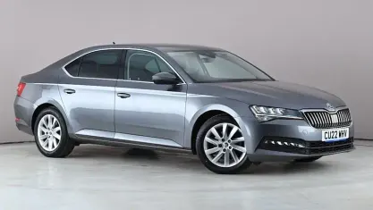 Used Skoda Superb SE Technology 150 HP (110 kW) 2022 Grey Hatchback