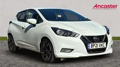 White Used 2021 Nissan Micra Acenta Hatchback | £12,975 (Fair price)