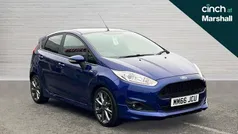 Blue Used 2016 Ford Fiesta ST-Line Hatchback | £7,826 (Fair price)