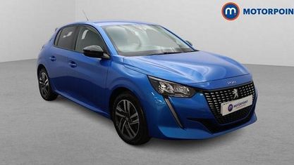 Gebraucht Peugeot 208 Allure+ 131 PS (96 kW) 2023 Blau Kleinwagen