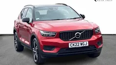 Fusion red Used 2022 Volvo XC40 R-Design SUV | £24,975 (Fair price)