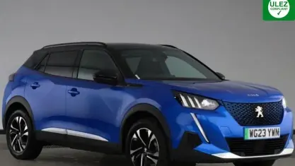 Used Peugeot e-2008 GTi 100 kW (136 HP) 2023 Blue SUV