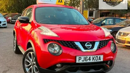 Used Nissan Juke Tekna 117 HP (86 kW) 2014 Red SUV