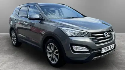 Used Hyundai Santa Fe Premium 197 HP (144 kW) 2014 Silver SUV