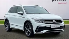 White Used 2021 VW Tiguan R-line SUV | £22,751 (Fair price)