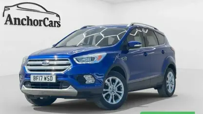 Second-hand Ford Kuga Titanium 150 CP (110 kW) 2017 Albastru SUV