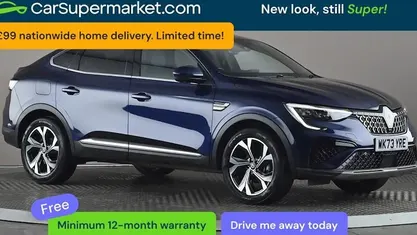 Used Renault Arkana Techno 143 HP (105 kW) 2023 Blue SUV