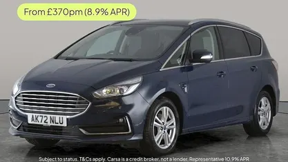 Blue Used 2021 Ford S-MAX Titanium MPV | £23,159 (Fair price)