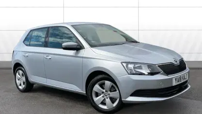 Used Skoda Fabia SE 110 HP (80 kW) 2018 Silver Hatchback
