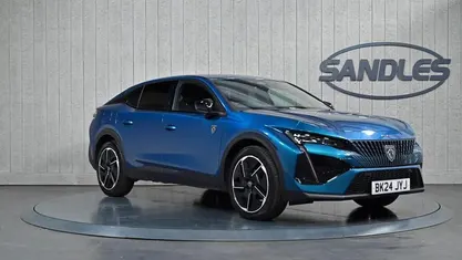 Blue Used 2024 Peugeot 408 GTi Sedan | £18,499 (Fair price)