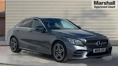 Grey Used 2019 Mercedes C200 AMG Line Premium Sedan | £18,497 (Fair price)