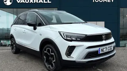 Używany Vauxhall Crossland Ultimate 131 KM (96 kW) 2021 Biały SUV