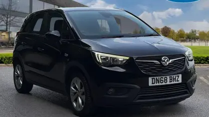 Used Vauxhall Crossland X 82 HP (60 kW) 2018 Black SUV