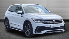 White Used 2022 VW Tiguan R-line SUV | £28,995 (Fair price)