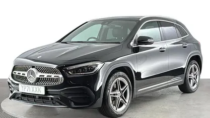 Begagnad Mercedes GLA250 Premium Plus 218 HK (160 kW) 2021 Svart SUV