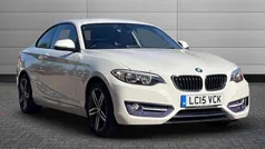 White Used 2015 BMW 218 Sport Line Coupe | £8,190 (Good price)