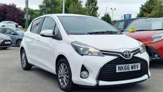 White Used 2016 Toyota Yaris Hatchback | £7,750 (Fair price)