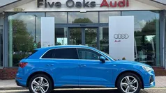 Blue Used 2022 Audi Q3 S-Line SUV | £25,490 (Fair price)