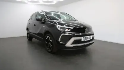 Used Vauxhall Crossland Elite 110 HP (80 kW) 2021 Black SUV