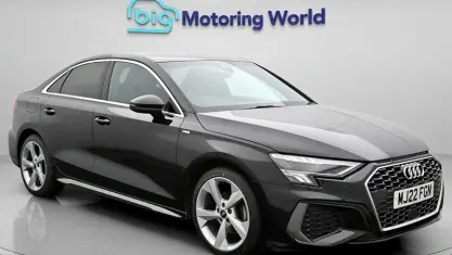 Used Audi A3 S-Line 110 HP (80 kW) 2022 Black Sedan