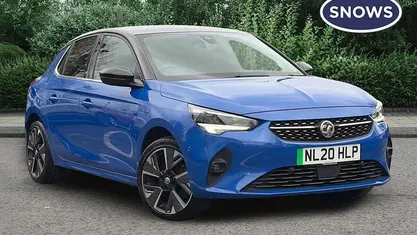 Used Vauxhall Corsa-e Elite 100 kW (136 HP) 2020 Blue Hatchback