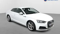 White Used 2018 Audi A5 S-Line Coupe | £16,649 (Fair price)