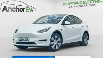 Used Tesla Model Y Standard Range 219 kW (299 HP) 2022 White SUV