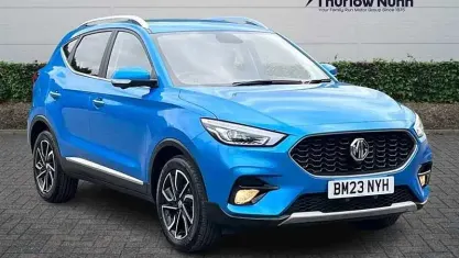 Used MG ZS Exclusive 111 HP (81 kW) 2023 Blue SUV