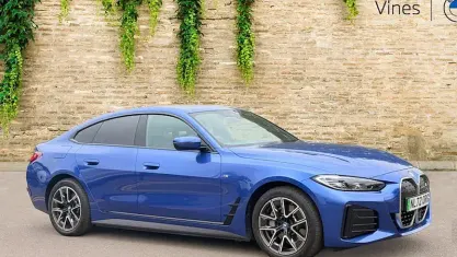 Used BMW i4 M Sport 250 kW (340 HP) 2022 Blue Sedan