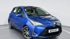 Blue Used 2019 Toyota Yaris Hatchback | £12,499 (Fair price)