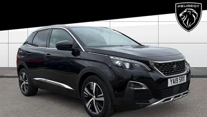 Used Peugeot 3008 GT-line 131 HP (96 kW) 2019 Black SUV