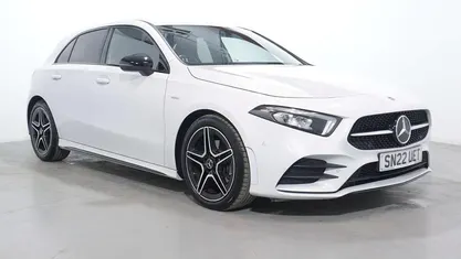 White Used 2022 Mercedes A200 Executive Hatchback | £21,500 (Fair price)