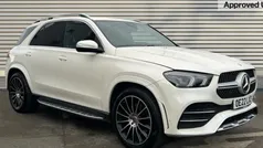 White Used 2022 Mercedes GLE400 AMG line SUV | £39,562 (Good price)