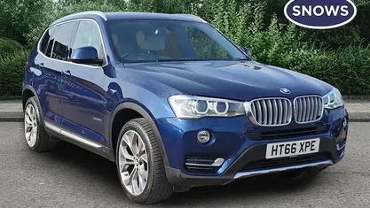 Used BMW X3 xLine 190 HP (139 kW) 2017 Blue SUV