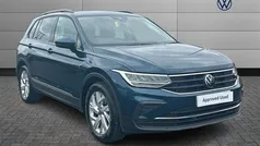 Blue Used 2022 VW Tiguan Life SUV | £20,950 (Fair price)