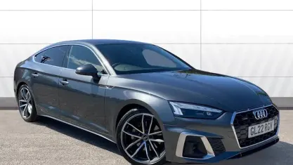 Used Audi A5 Sportback S-Line 204 HP (150 kW) 2022 Grey Hatchback