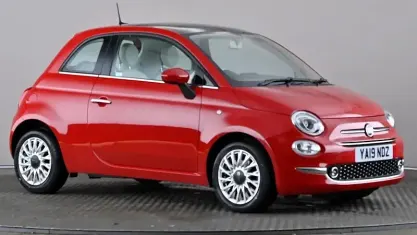Used Fiat 500 Lounge 69 HP (50 kW) 2019 Red Hatchback
